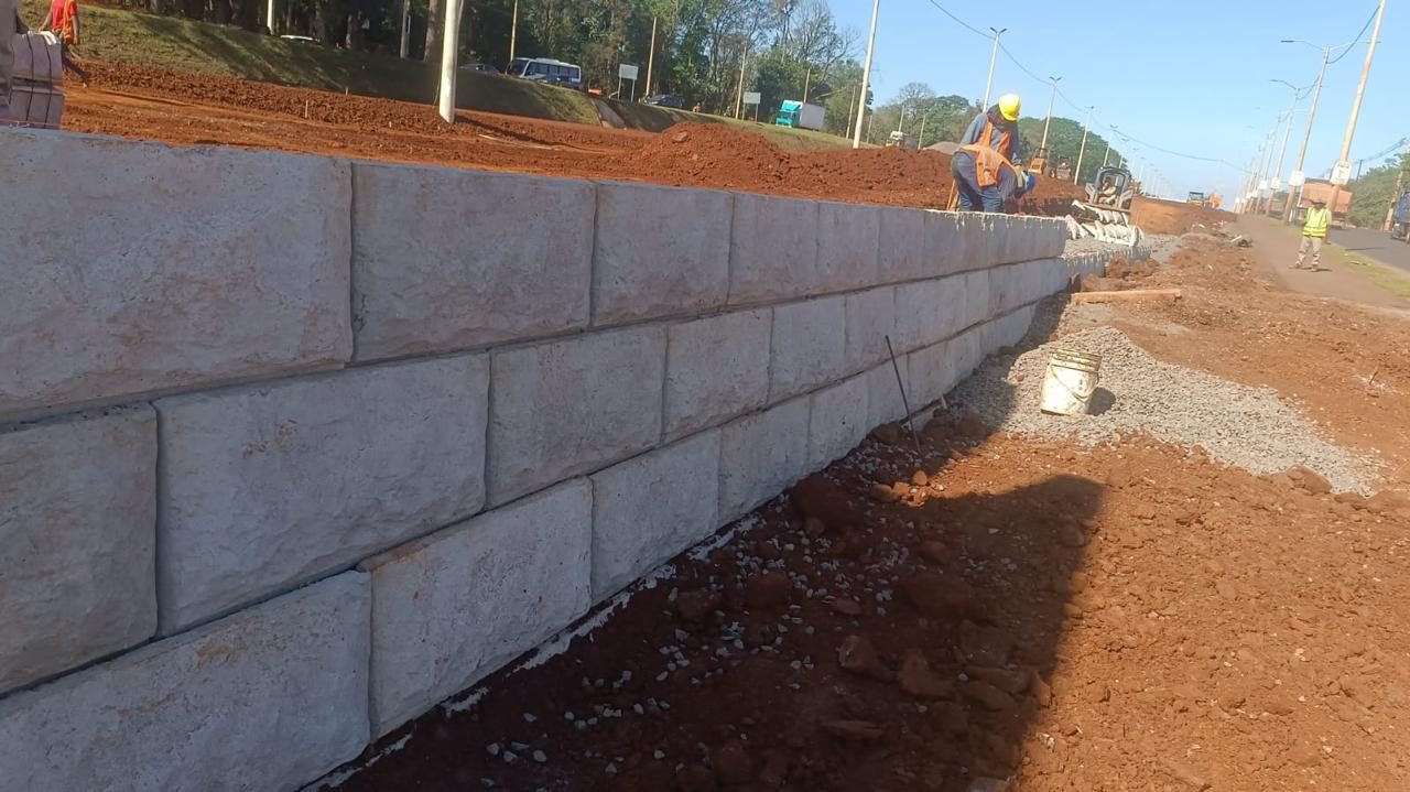 El paramento del muro, hilada sobre hilada